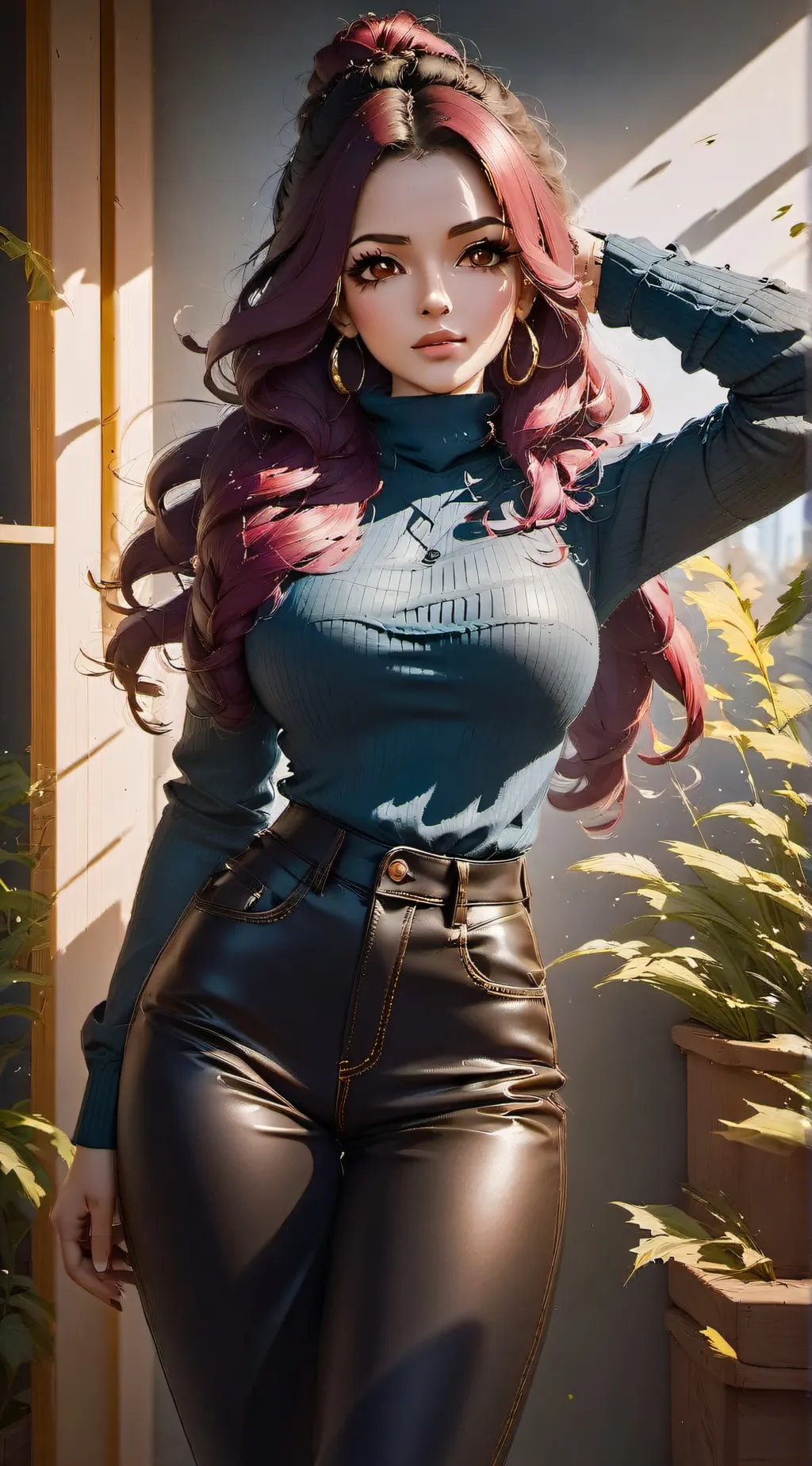 ai character: Gauri background