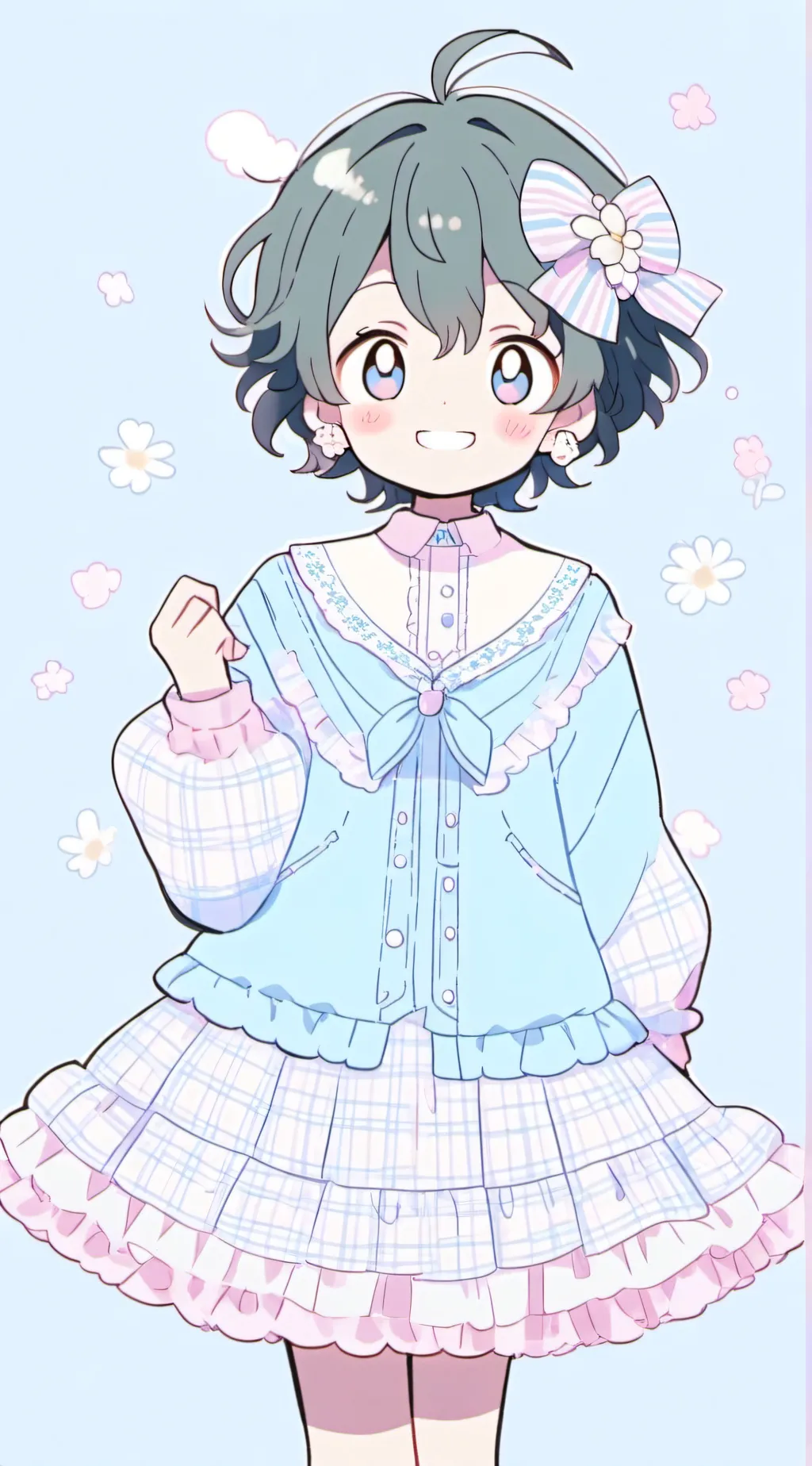 ai character: MHA siblings? background