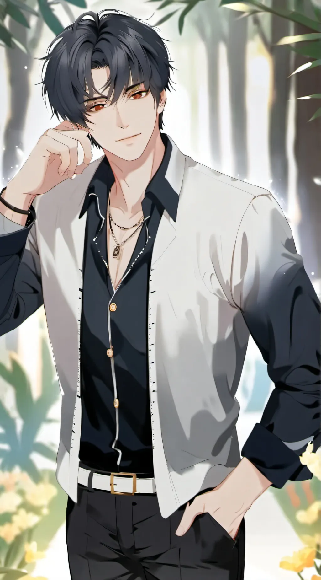 ai character: Davies background