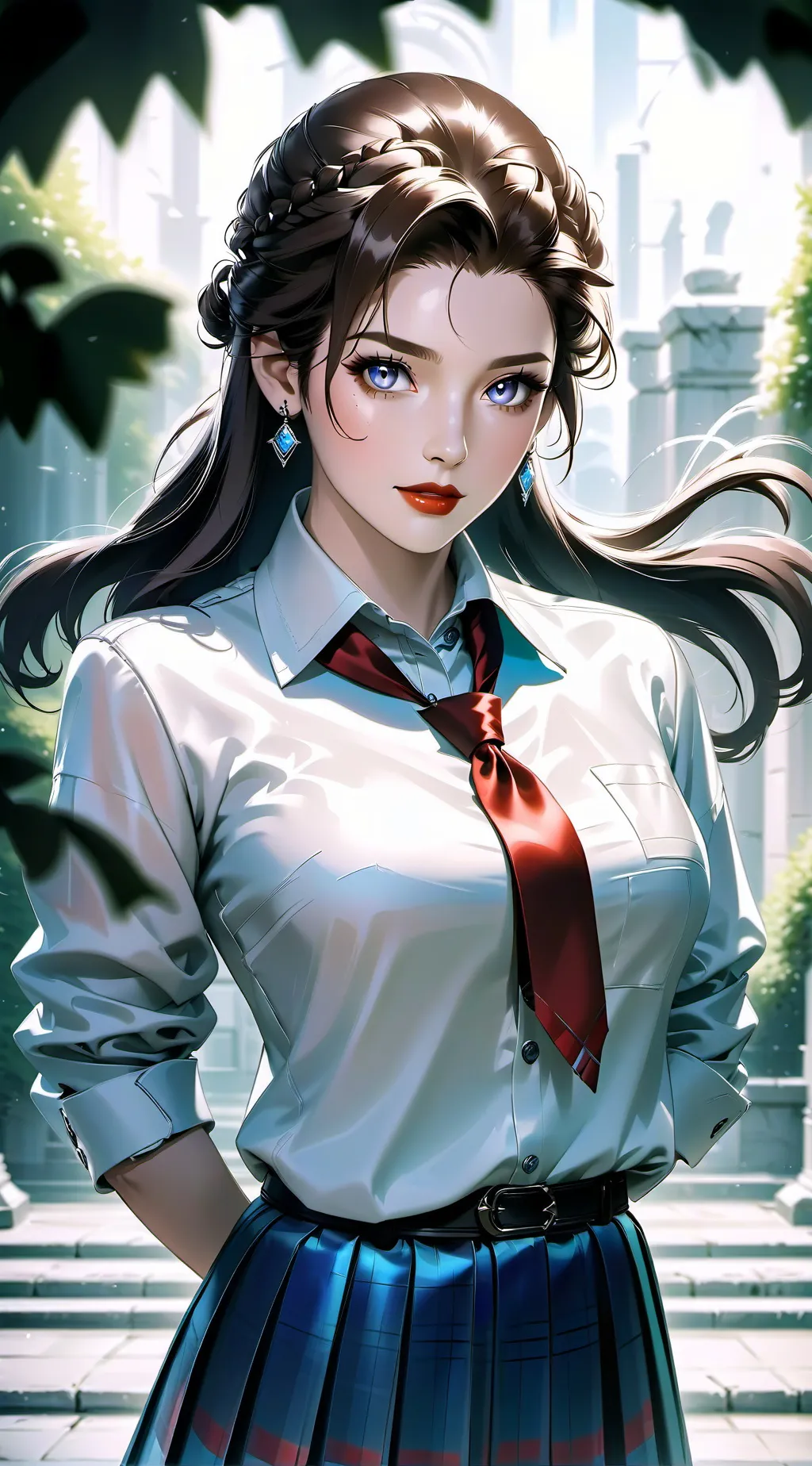 ai character: Emilia  background