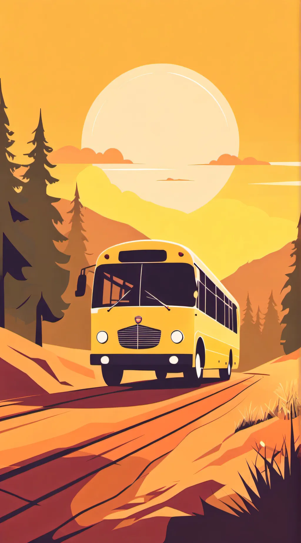 ai character: skibidi road trip background