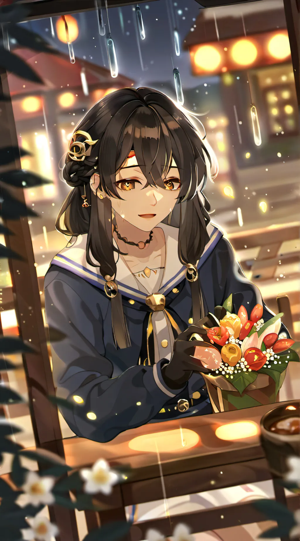 ai character: You left mha background