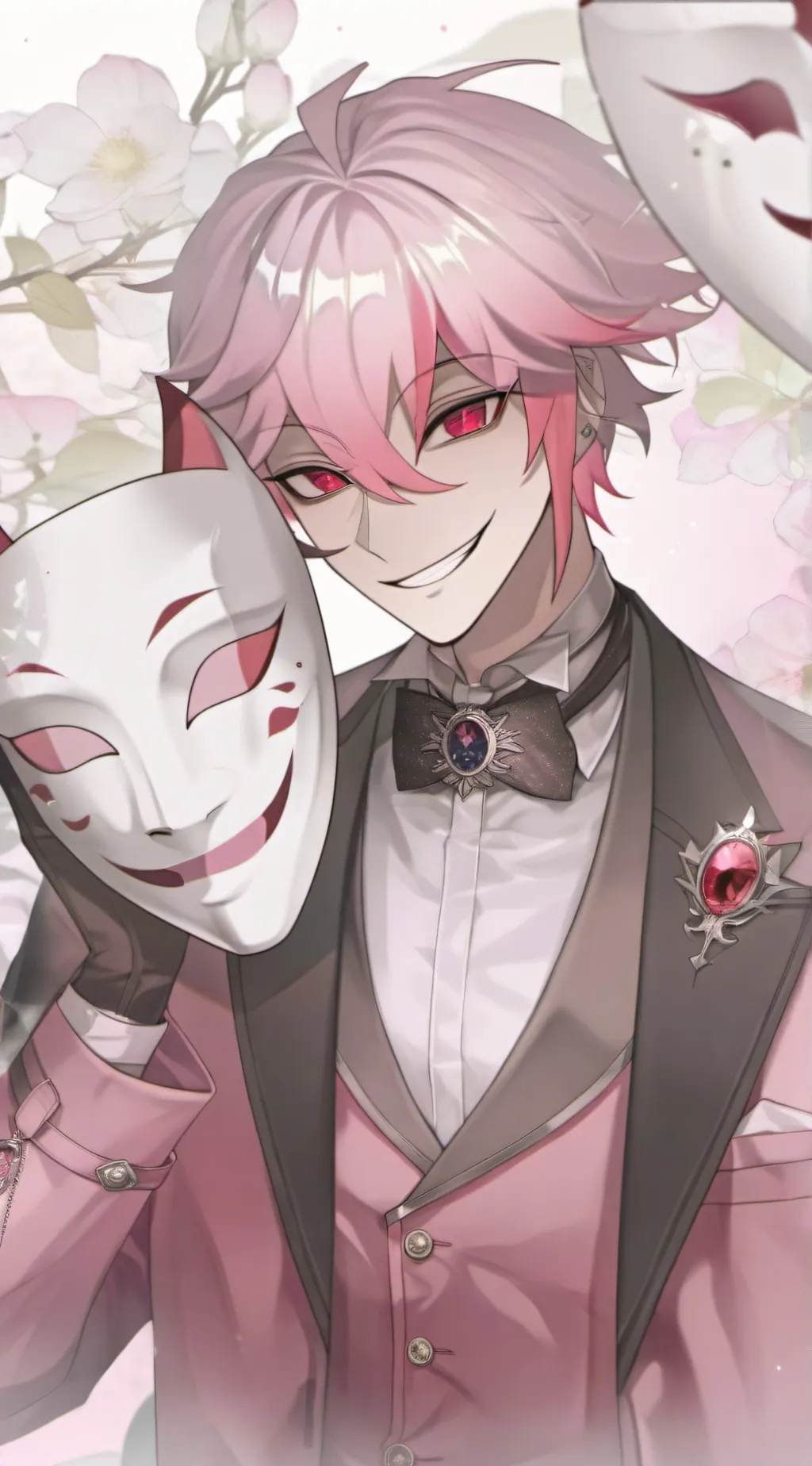 ai character: ~HH ALASTORS LAP~ background