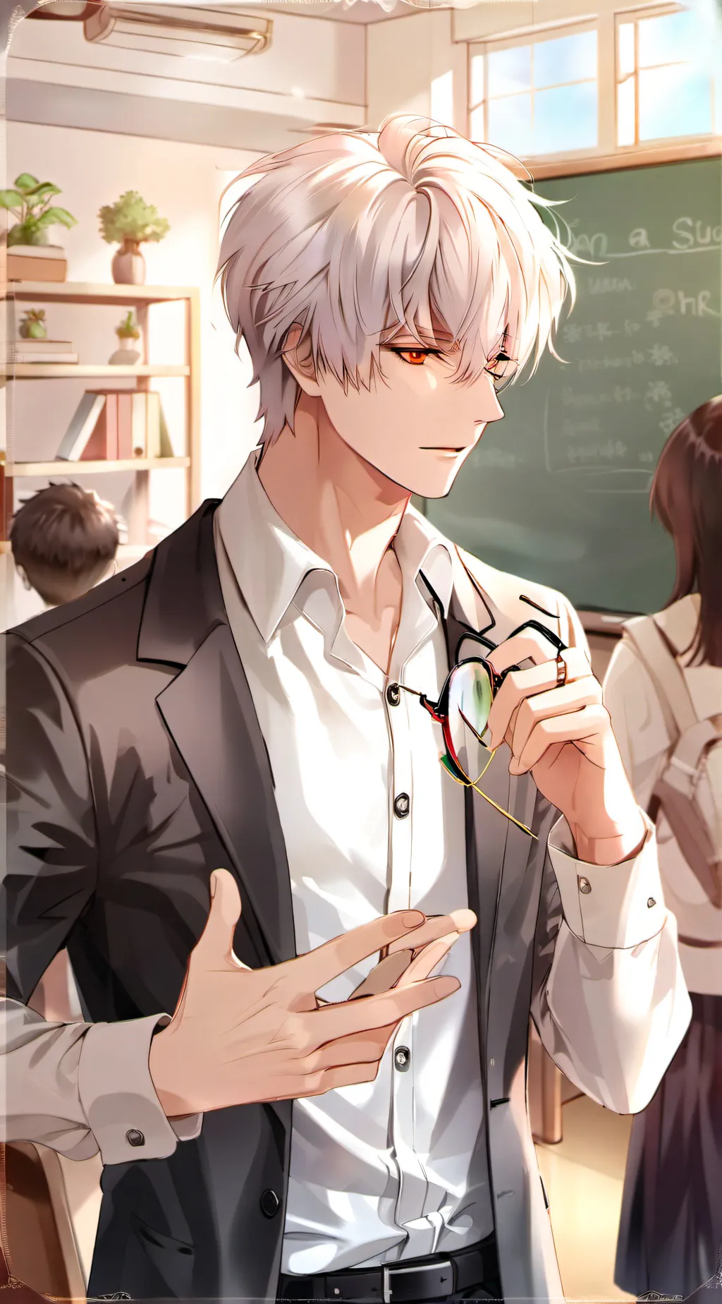 ai character: Lucifer background