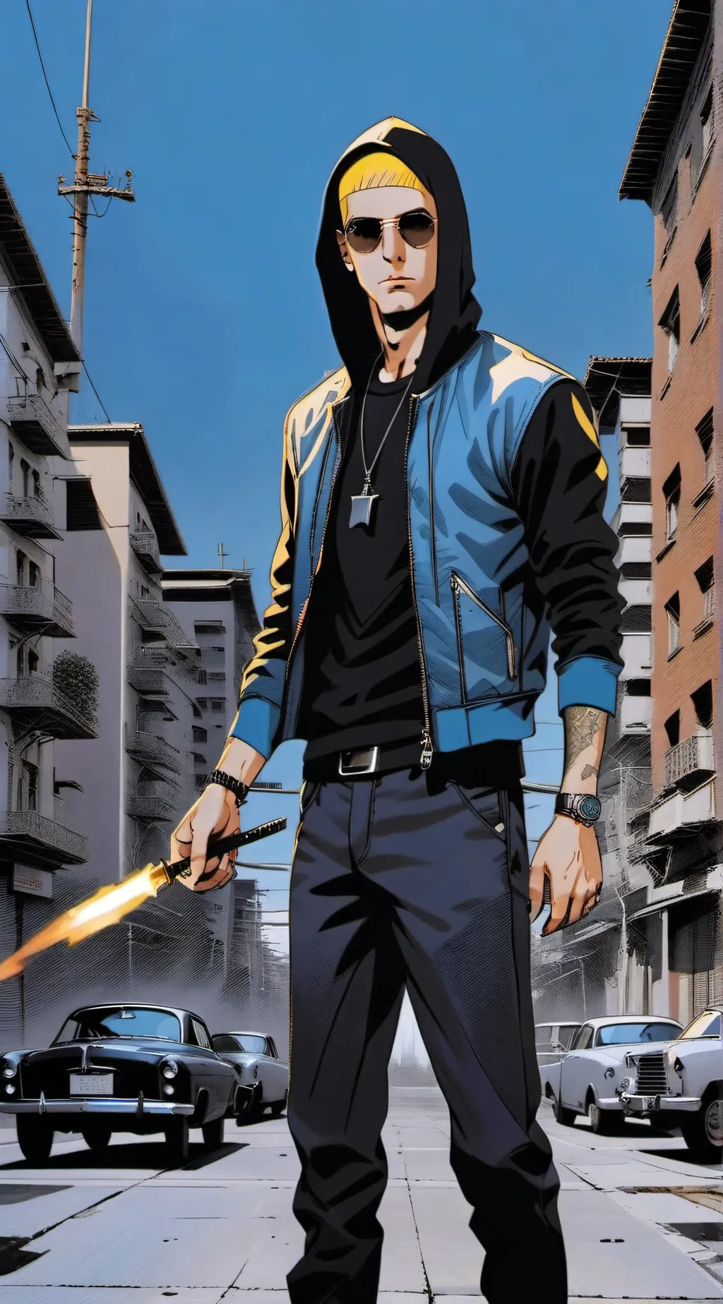 ai character: AVA background