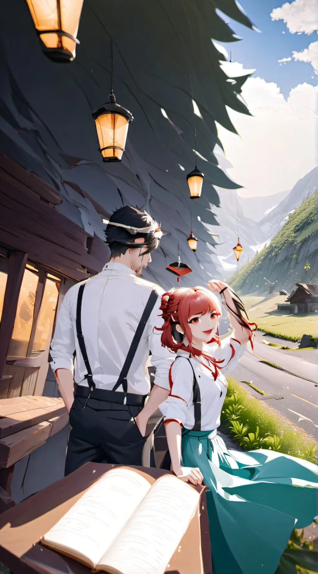 ai character: Elara background