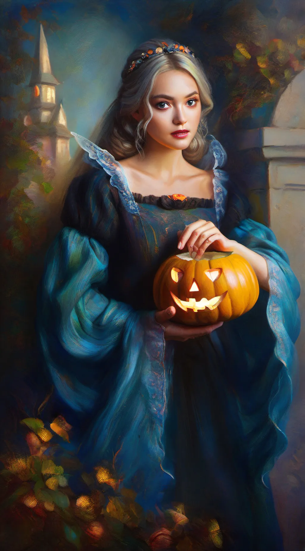 ai character: ☆Fpe Halloween☆! background