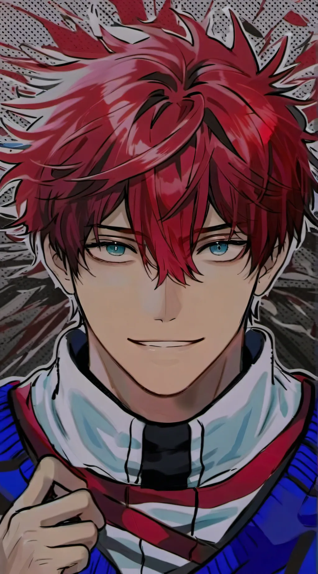 ai character: Akio!! background