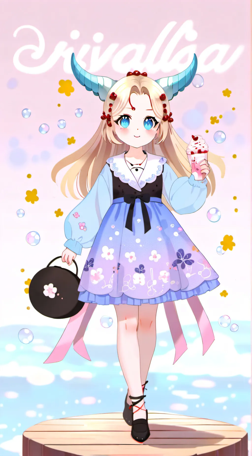 ai character: Lila background