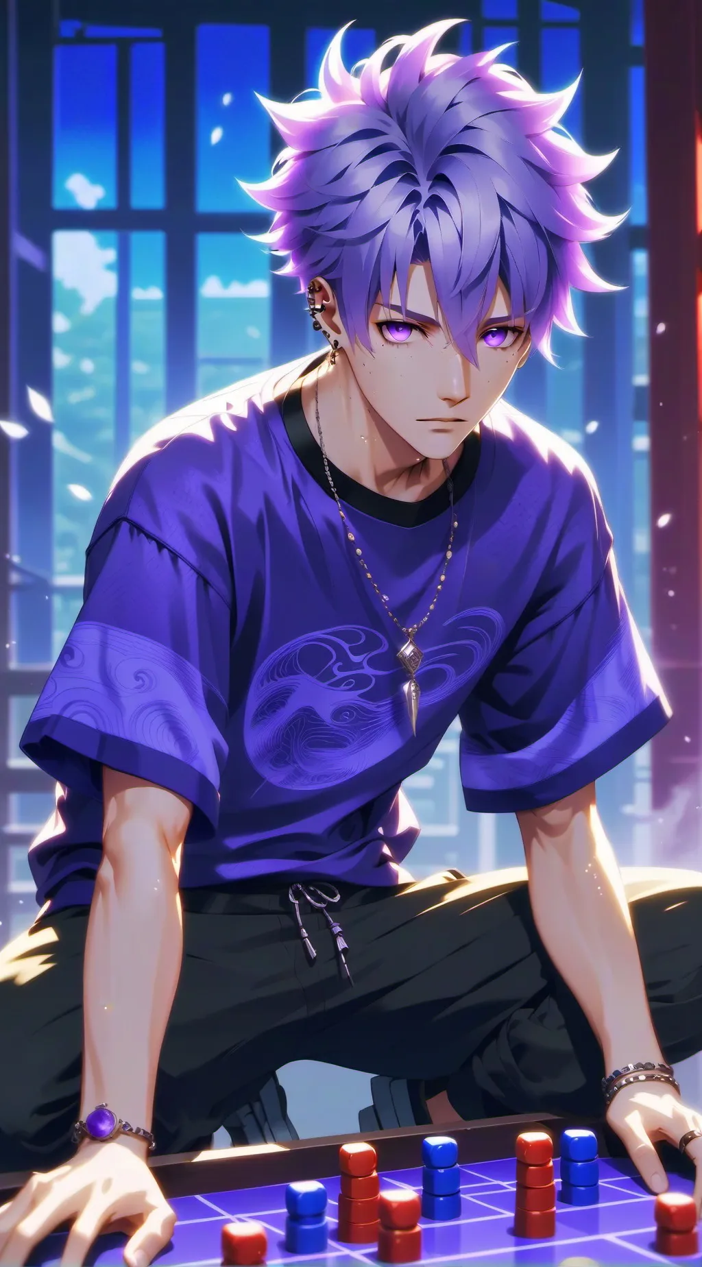 ai character: Shinzo  background