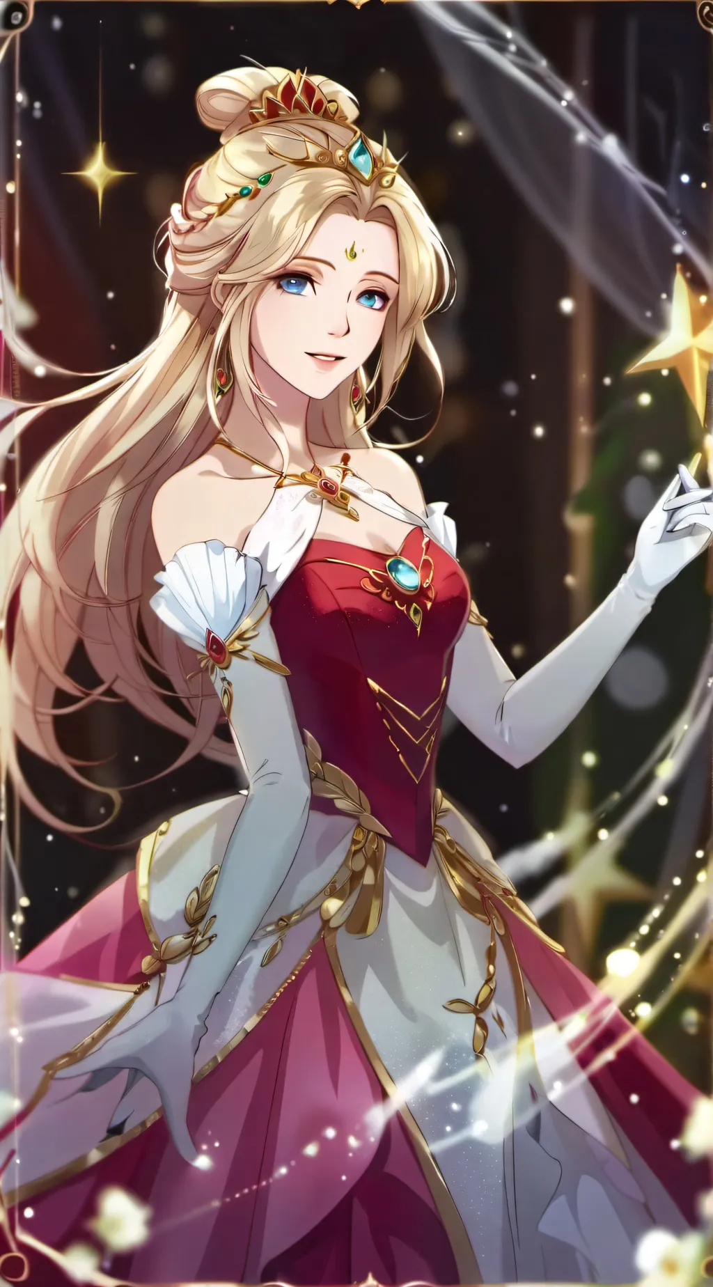 ai character: Princess Melissa background