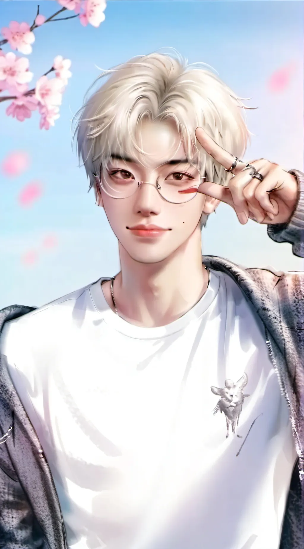 ai character: Yongbok! (Felix) background