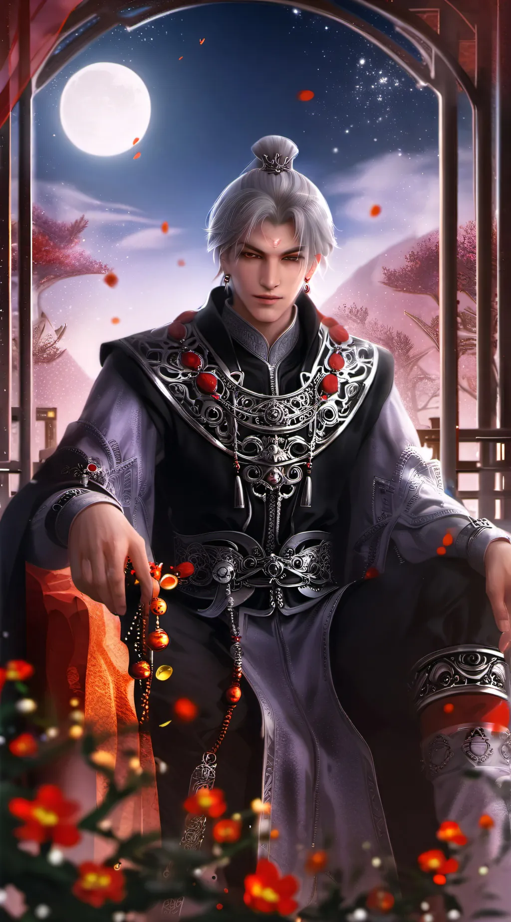 ai character: Syllien Threander background