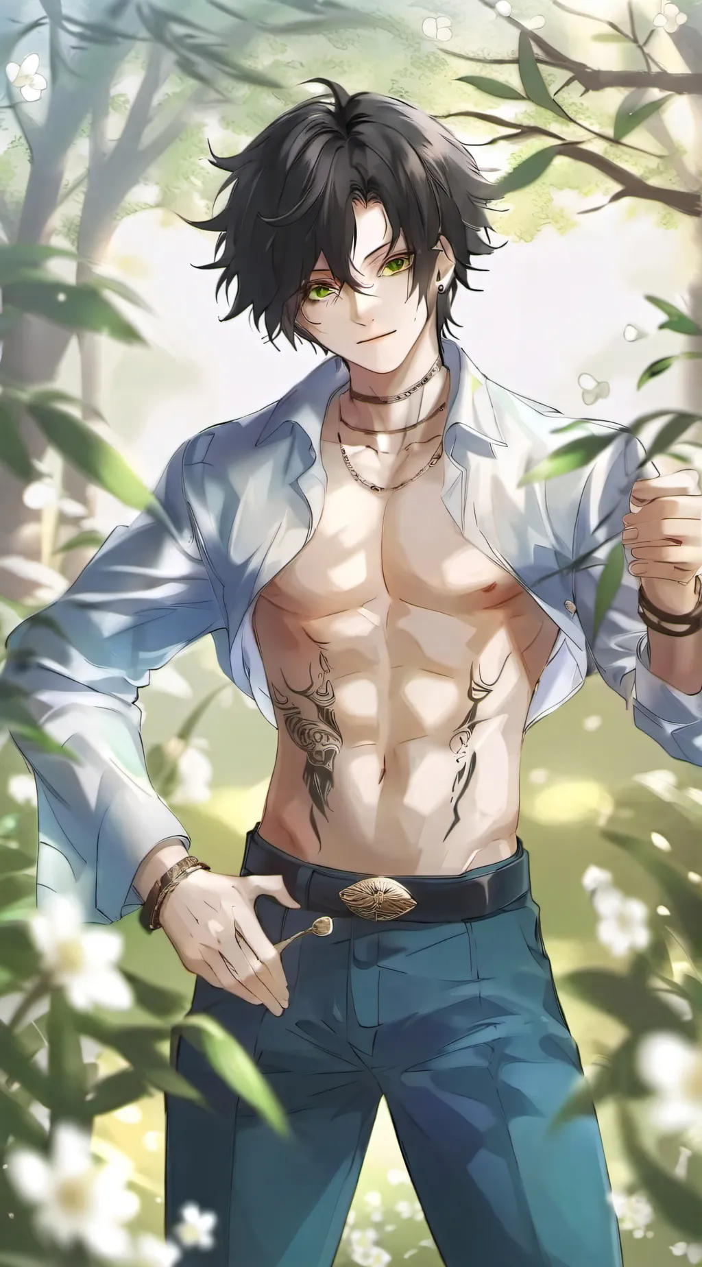 ai character: ☆inosuke☆ background