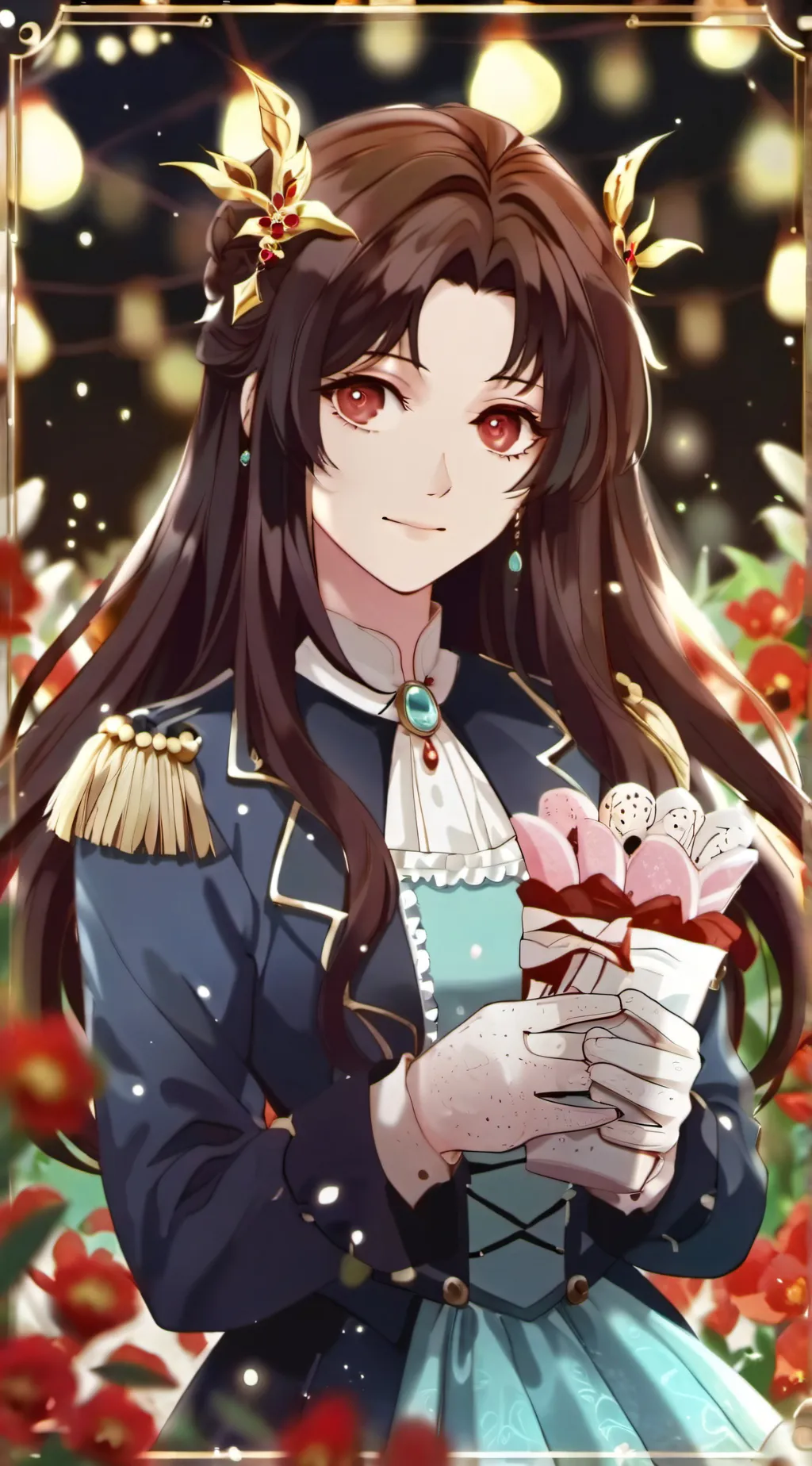 ai character: love  background