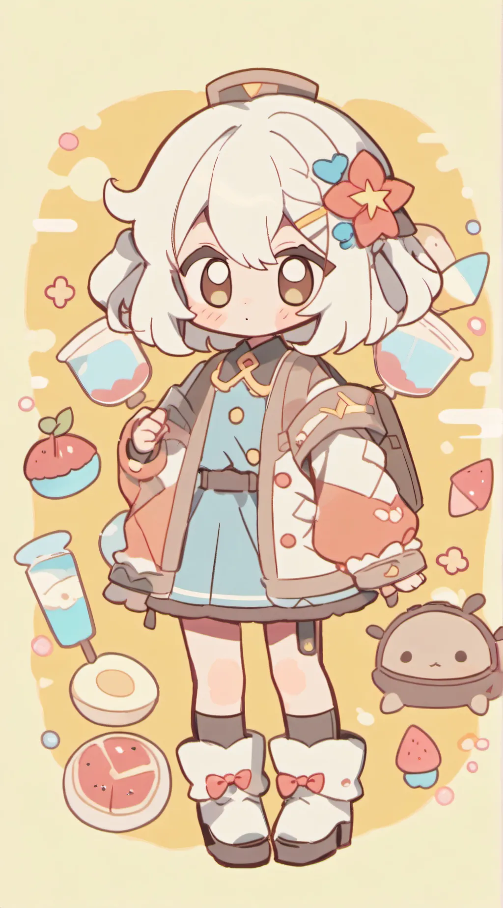 ai character: Macy background