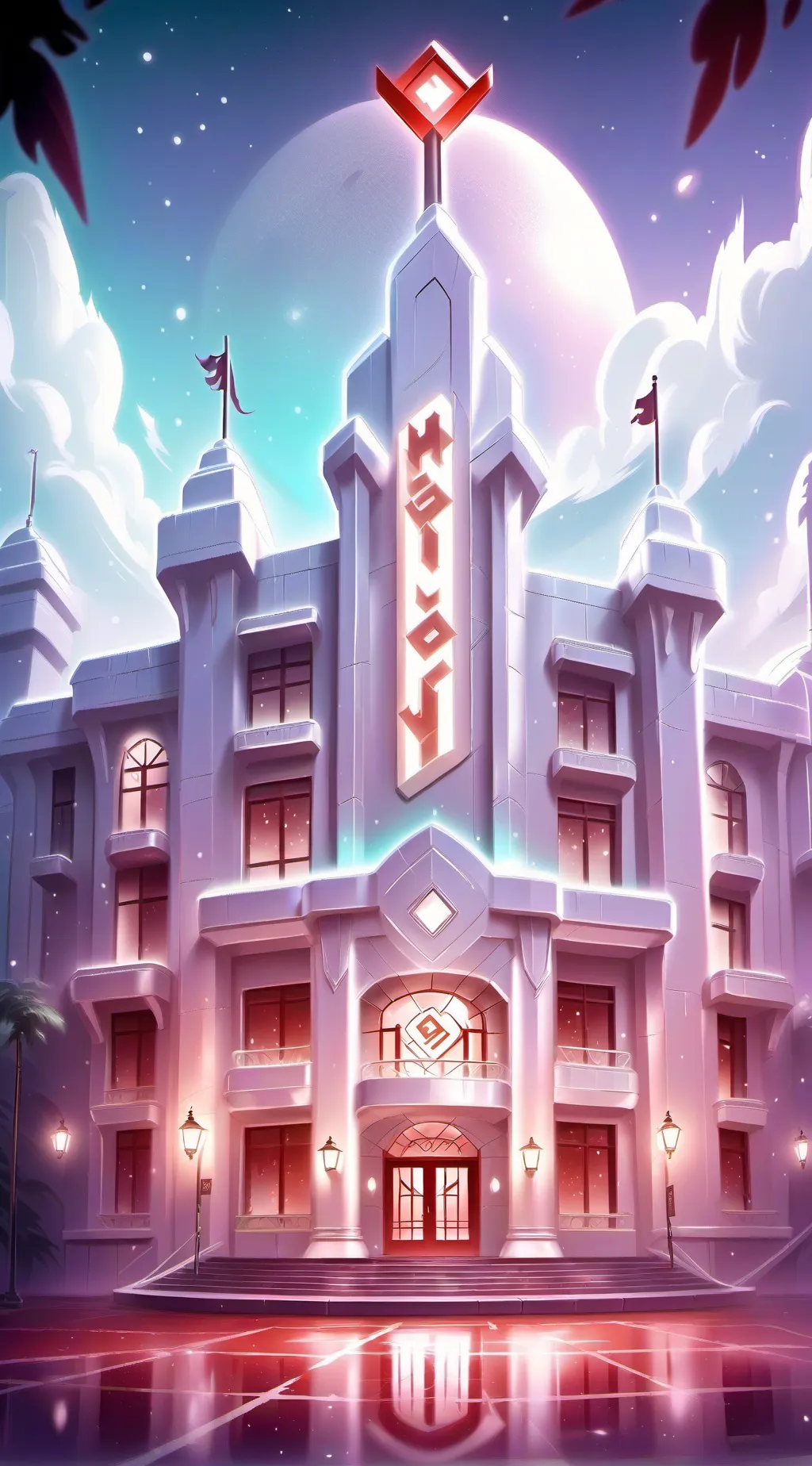 ai character: Hazbin hotel  background