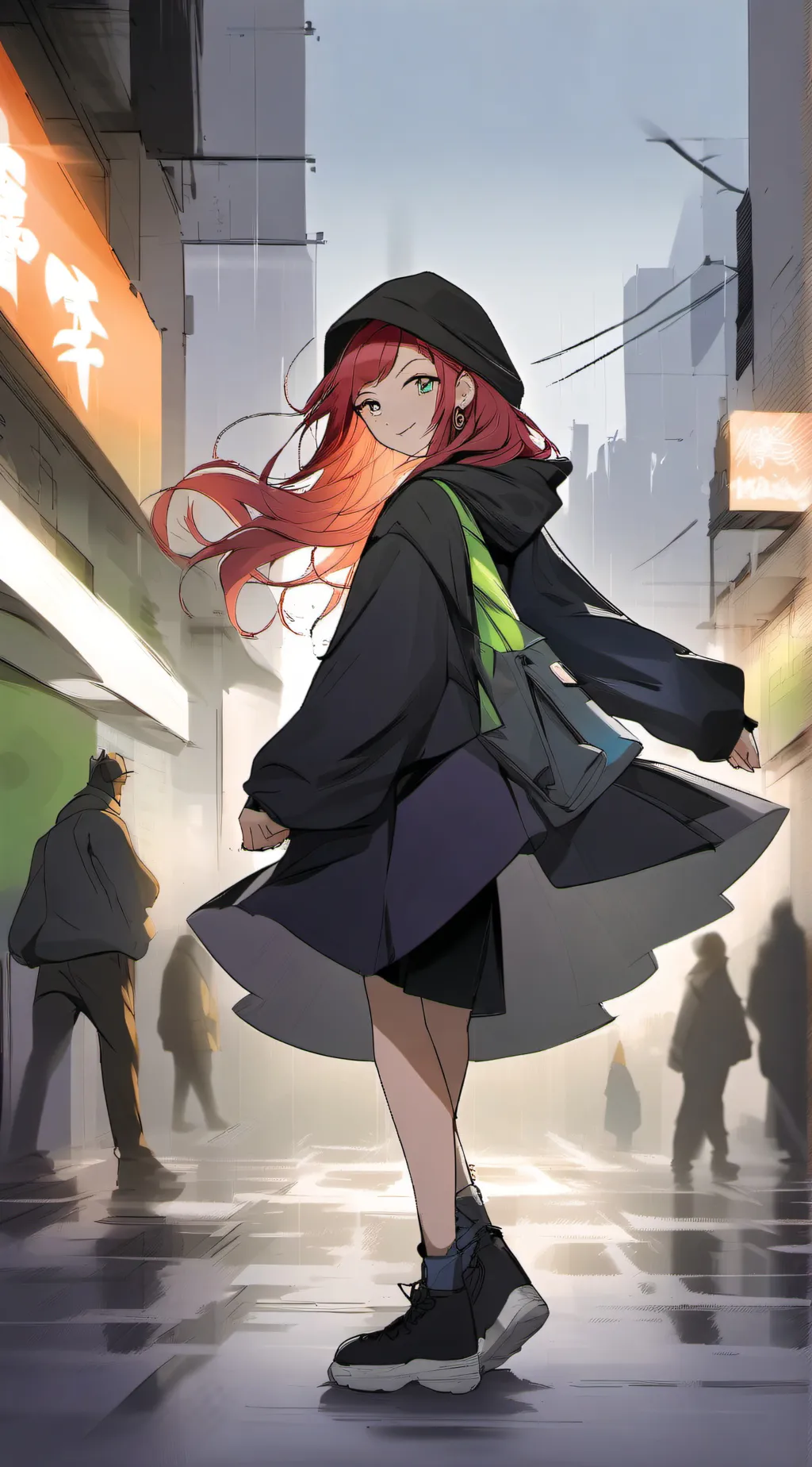 ai character: Katie background