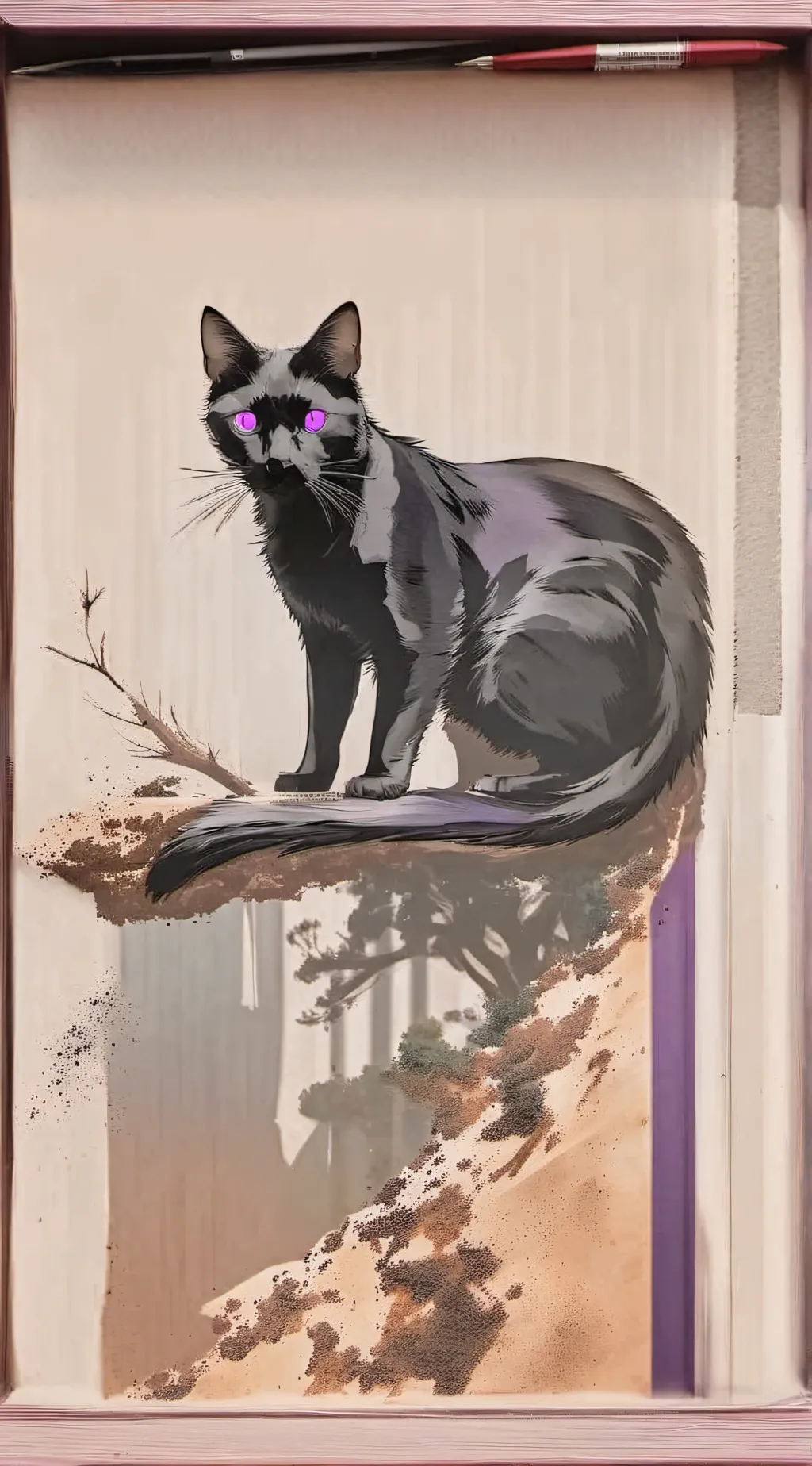 ai character: Crow background