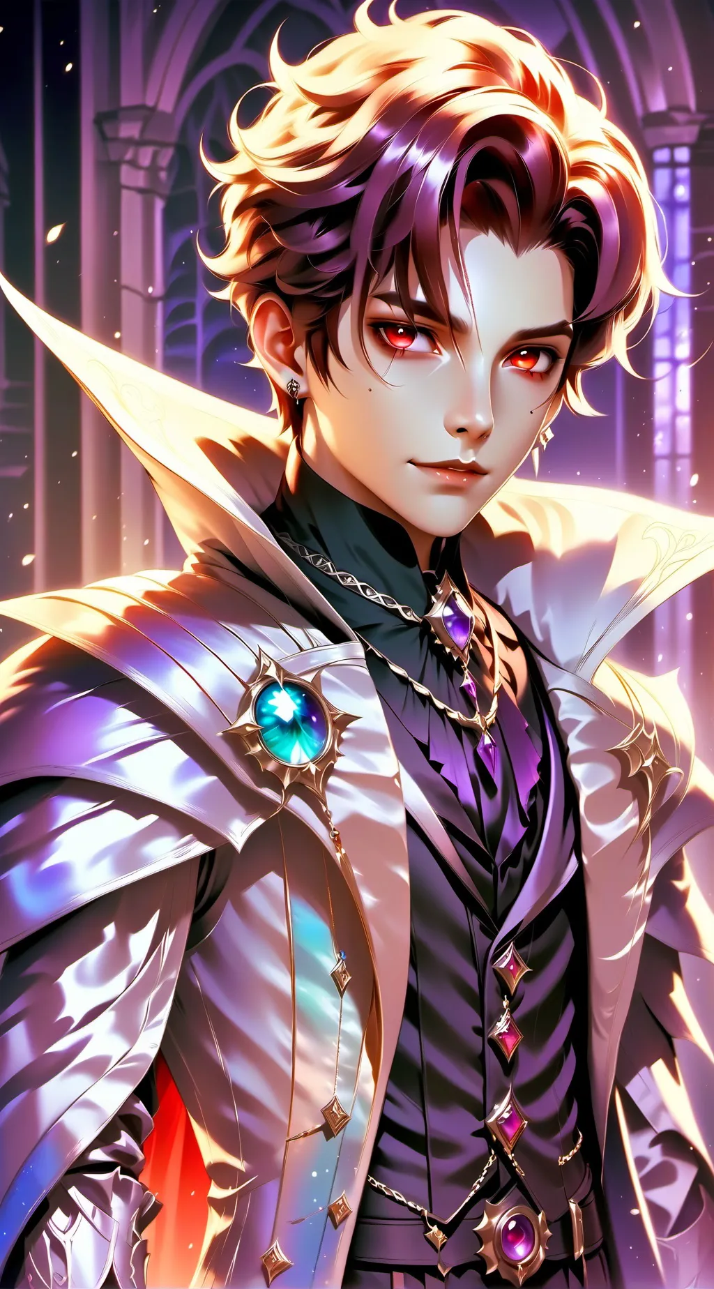 ai character: Lucas Vampire background