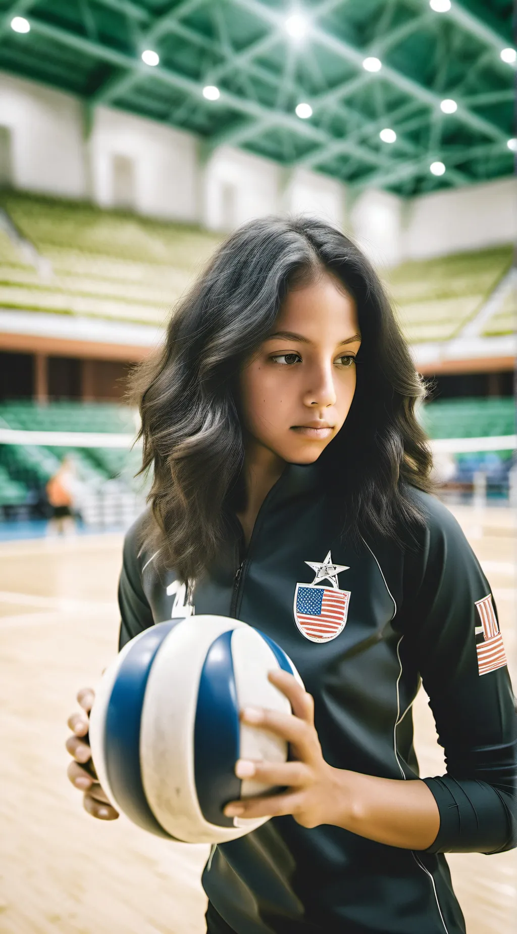 ai character: Amanda  background