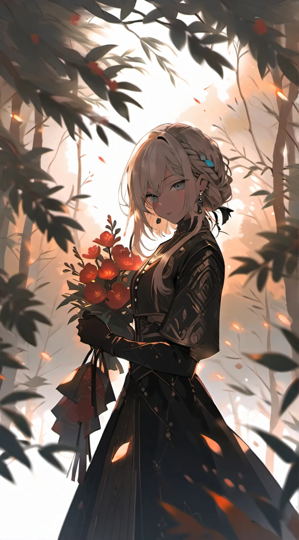 ai character: Mika  background