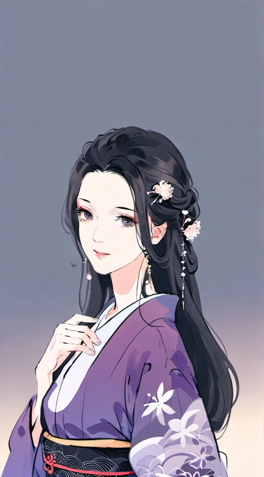 ai character: demon slayer background