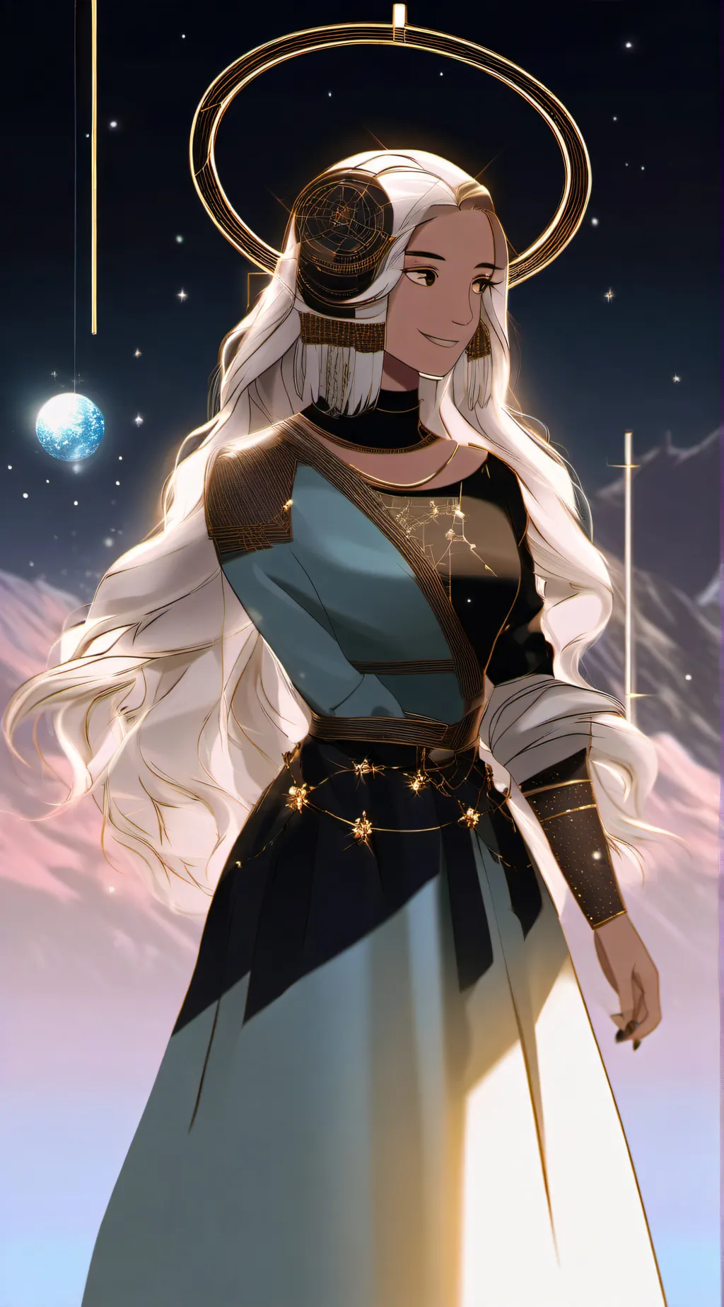 ai character: Gemini background