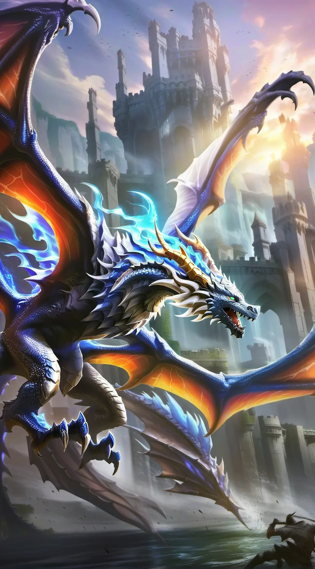 ai character: Dragon empire background