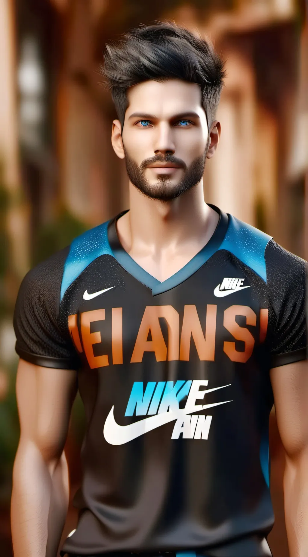 ai character: Jacob lee  background