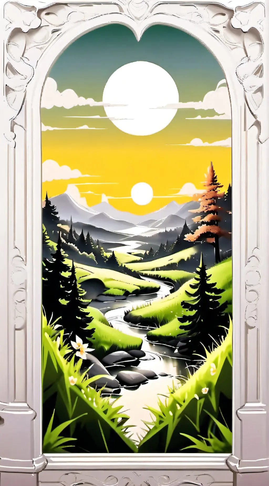 ai character: gras, yum background