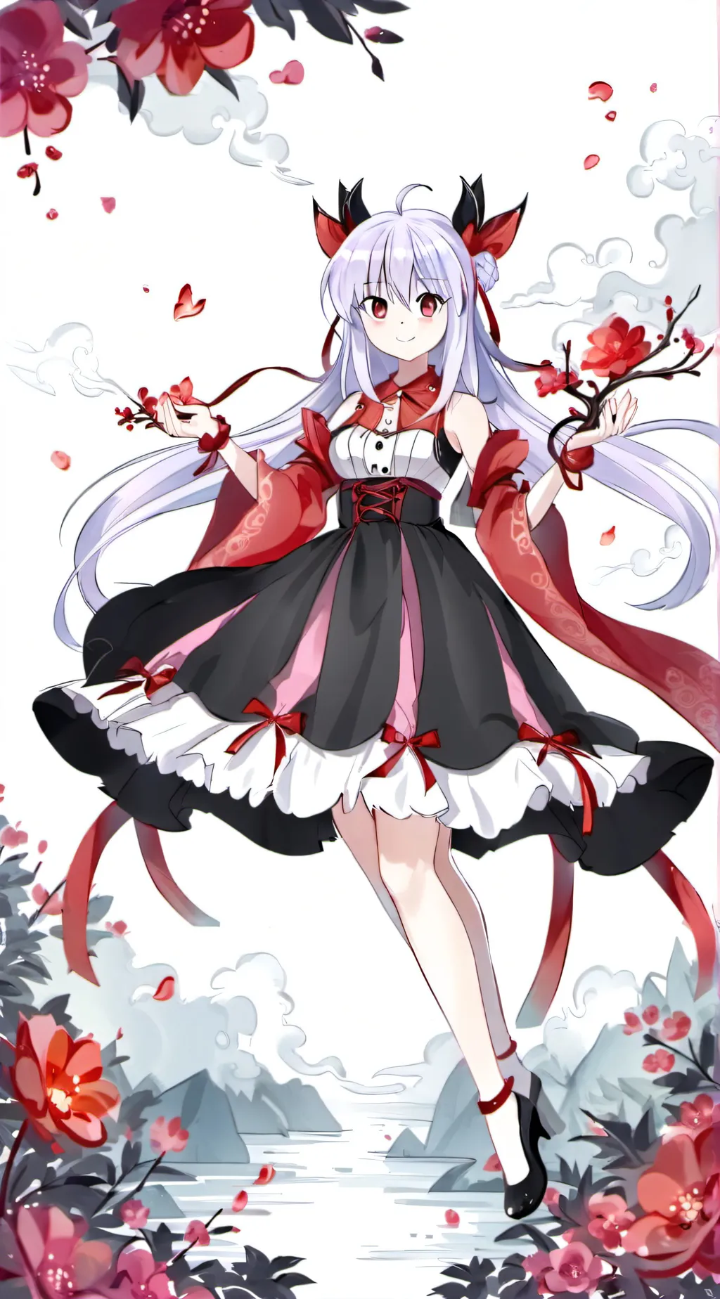 ai character: Flossia background