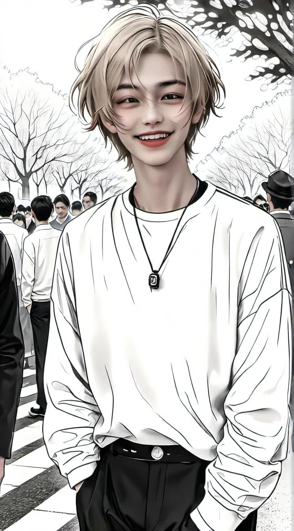 ai character: Skz background