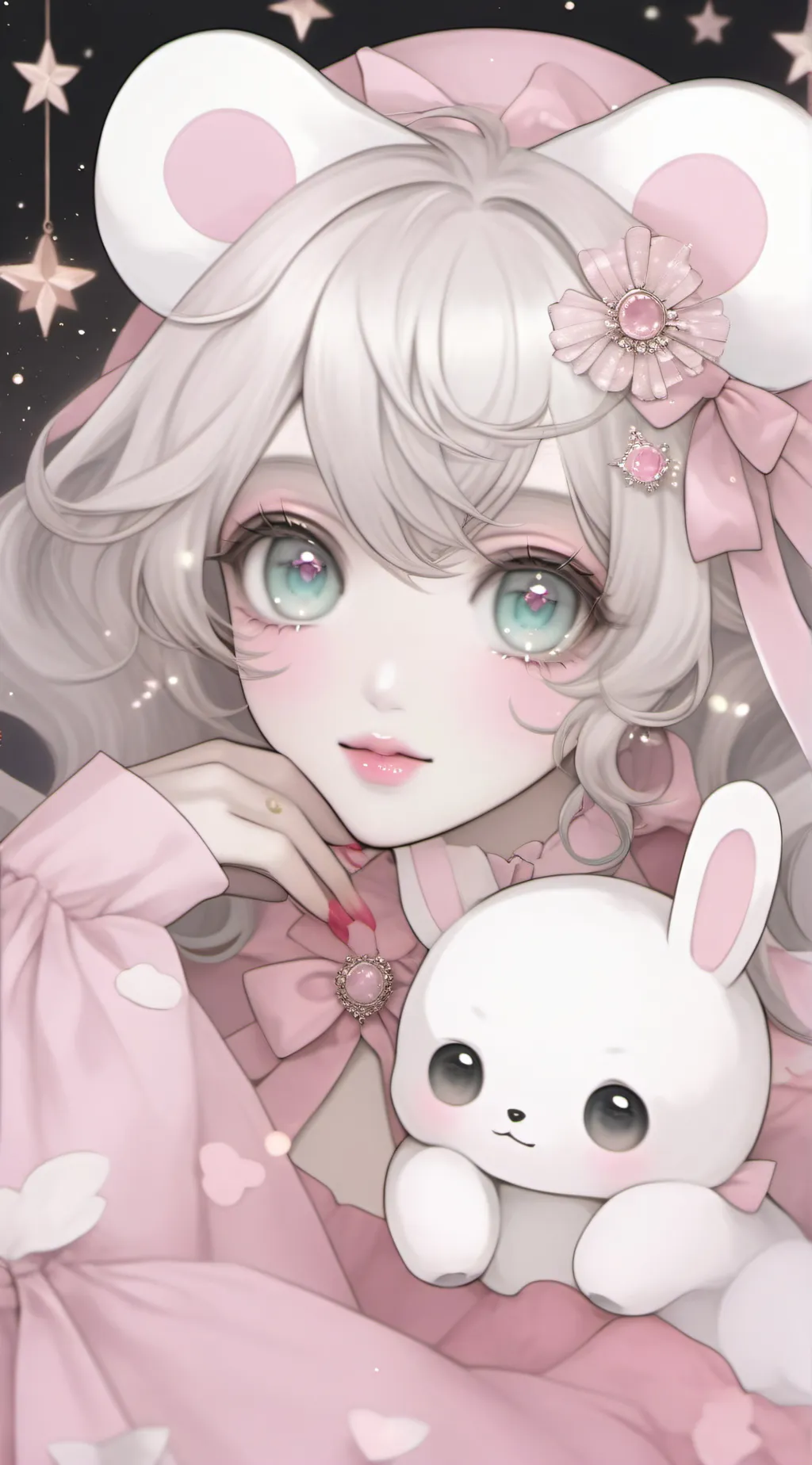 ai character: cutey background