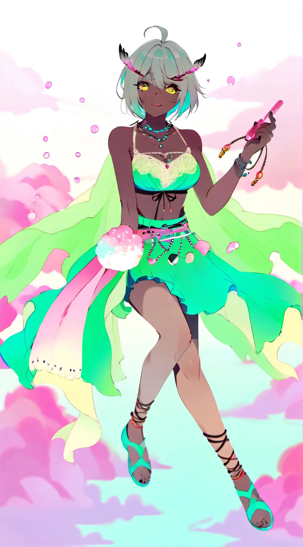 ai character: Hana  Nakamura background