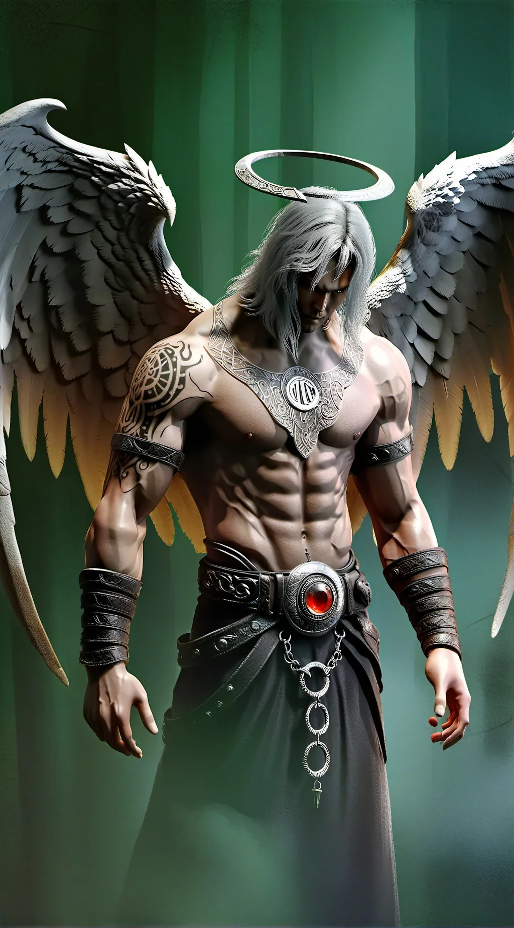 ai character: Azrael background