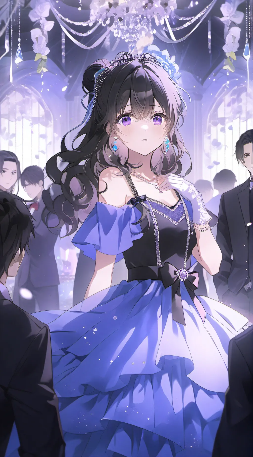 ai character: Celestia background