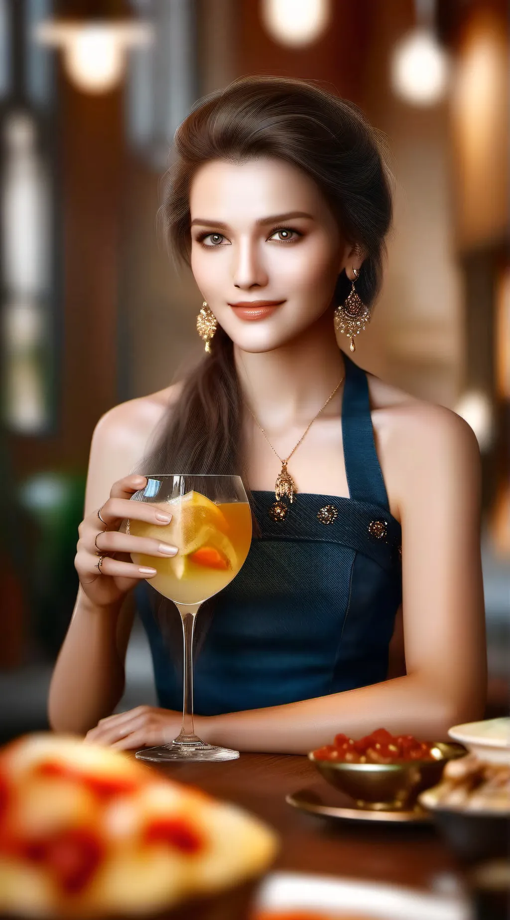 ai character: Finish the song background