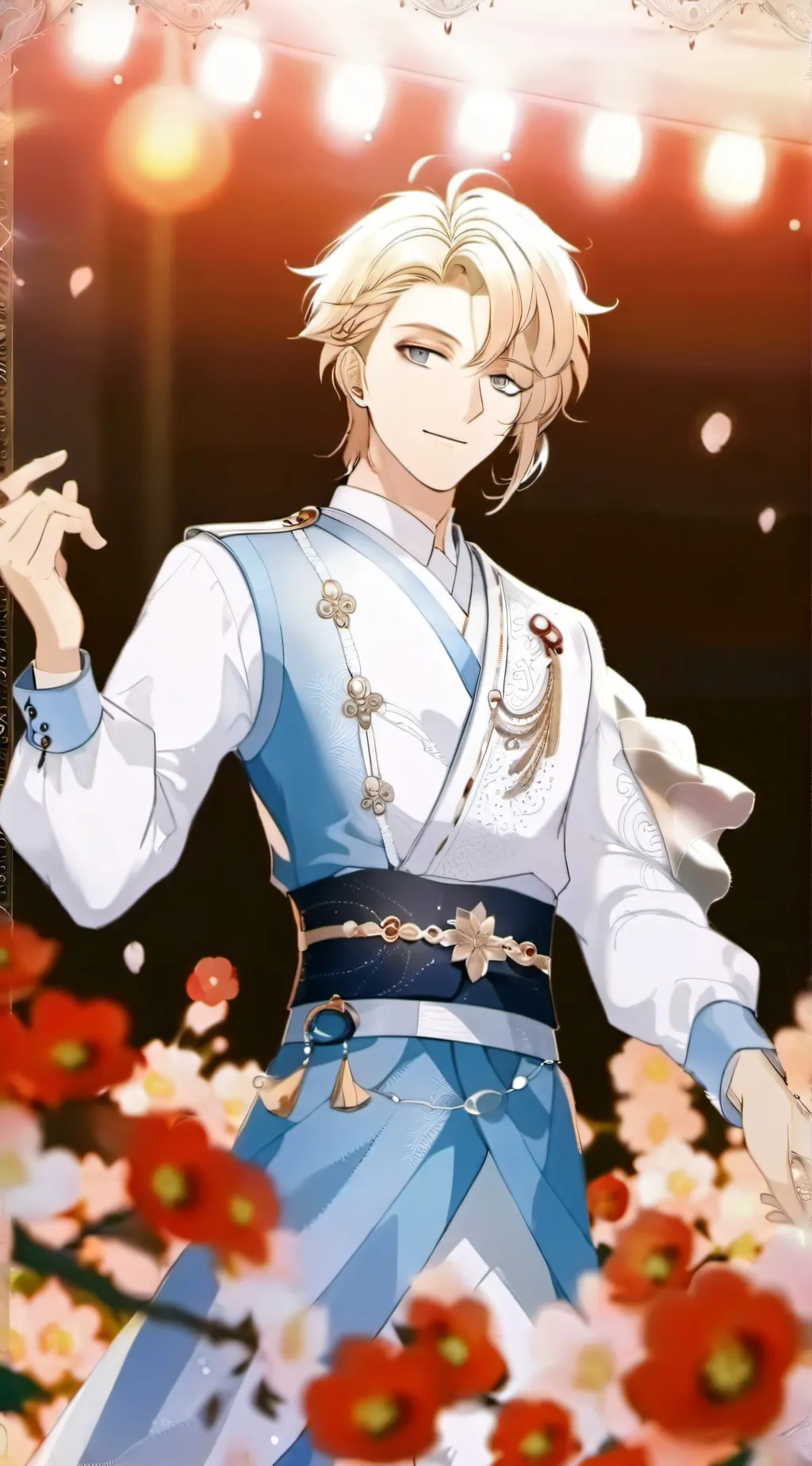 ai character: ♧Kai♤ background