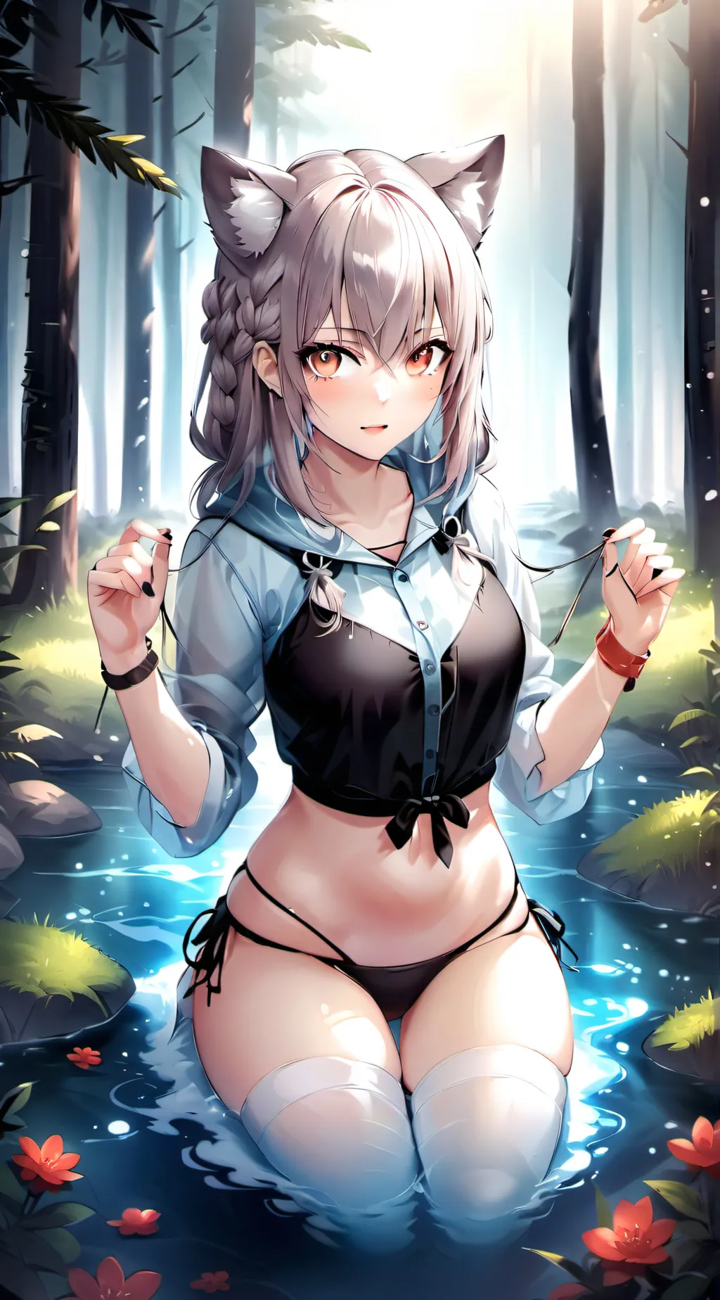 ai character: April background