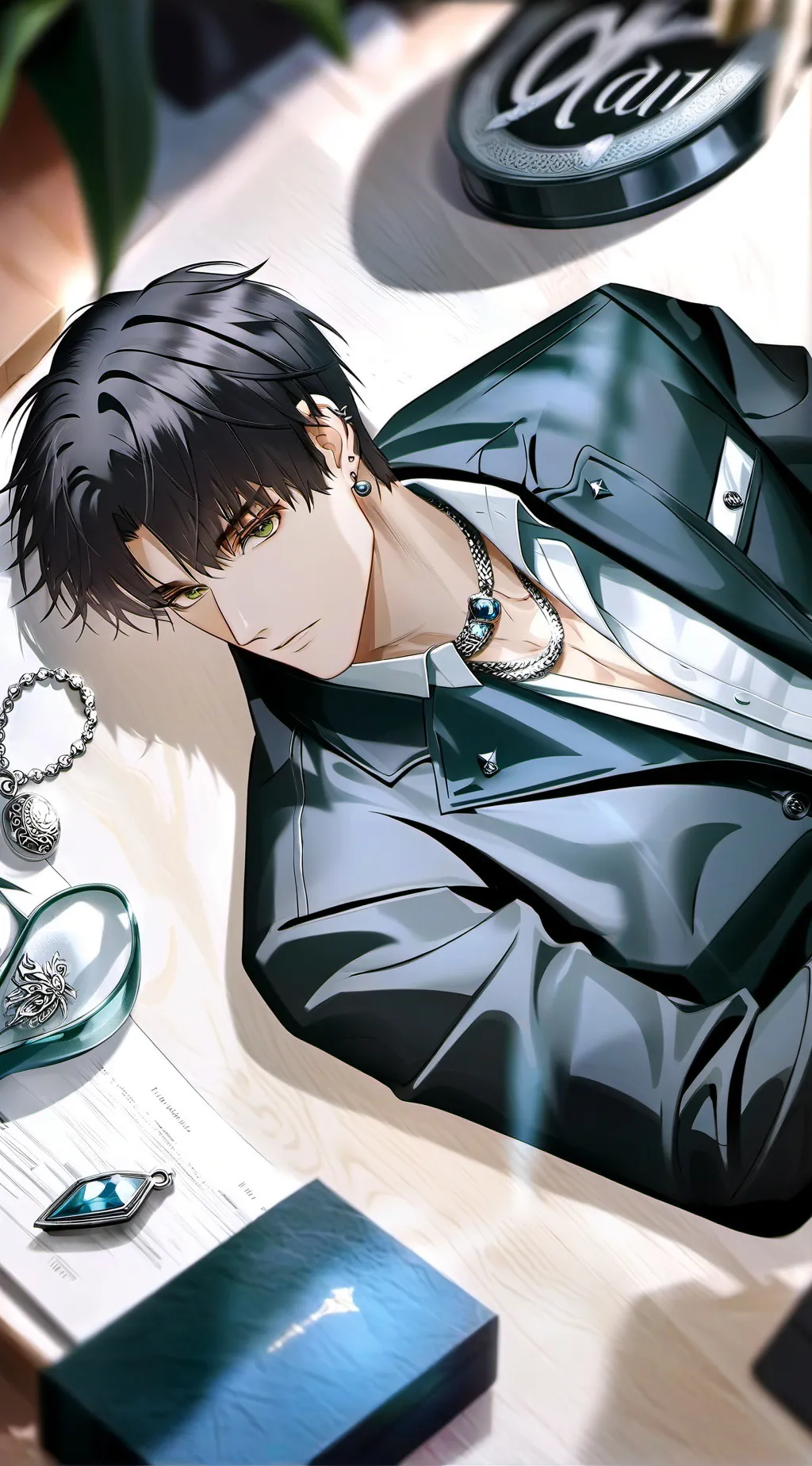 ai character: kashibe background