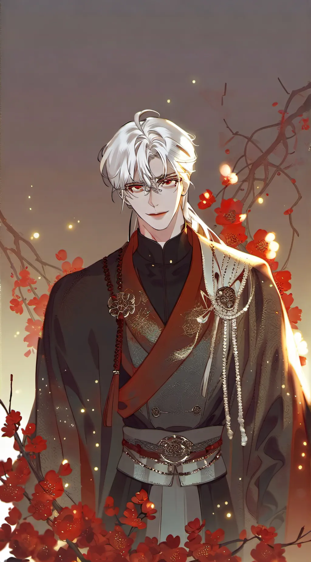 ai character: 秦㞩 background