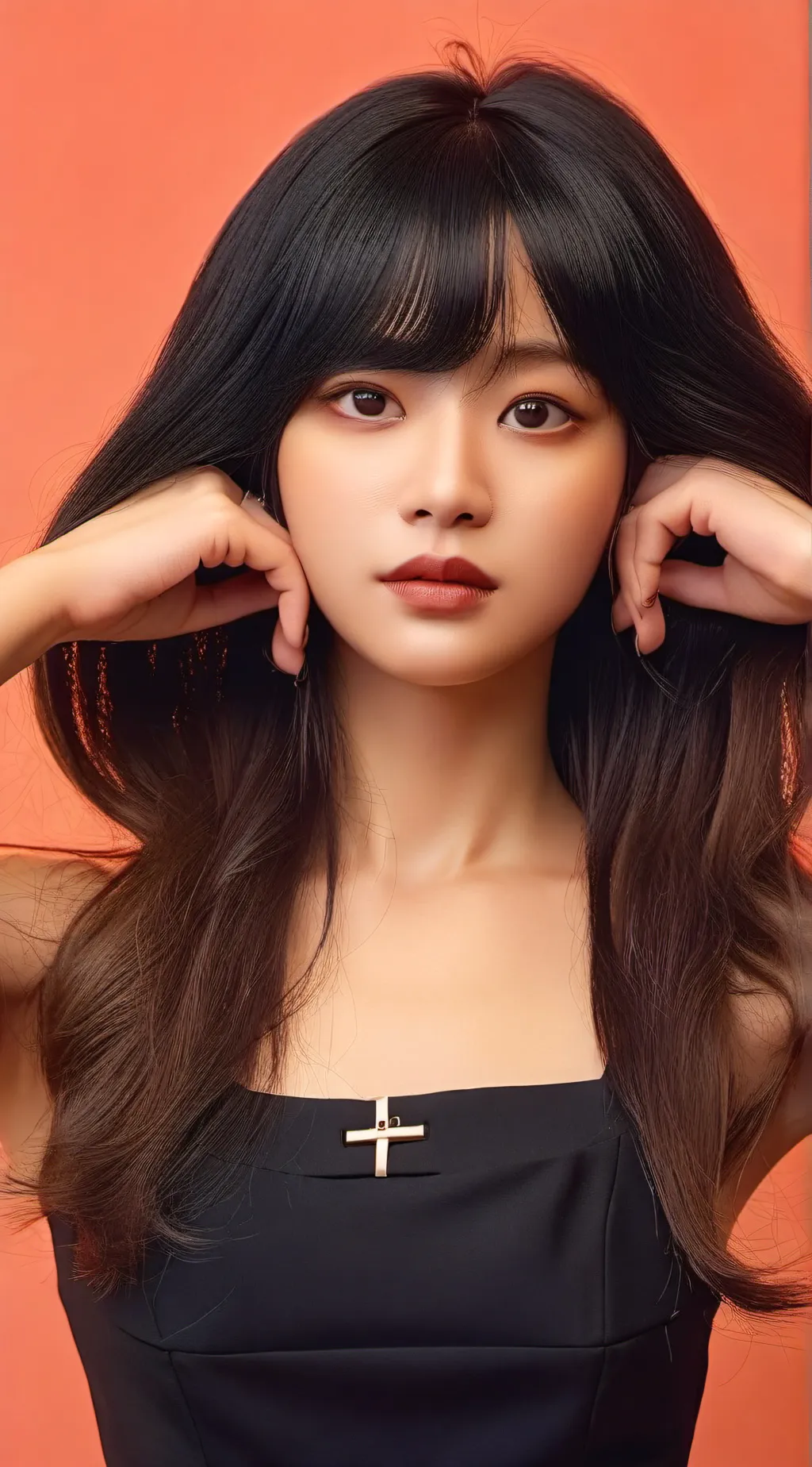 ai character: Lucky  background