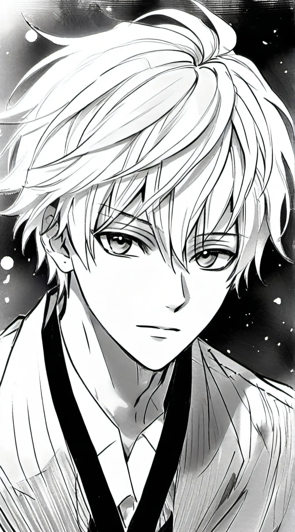 ai character: jjk gojo traitor  background