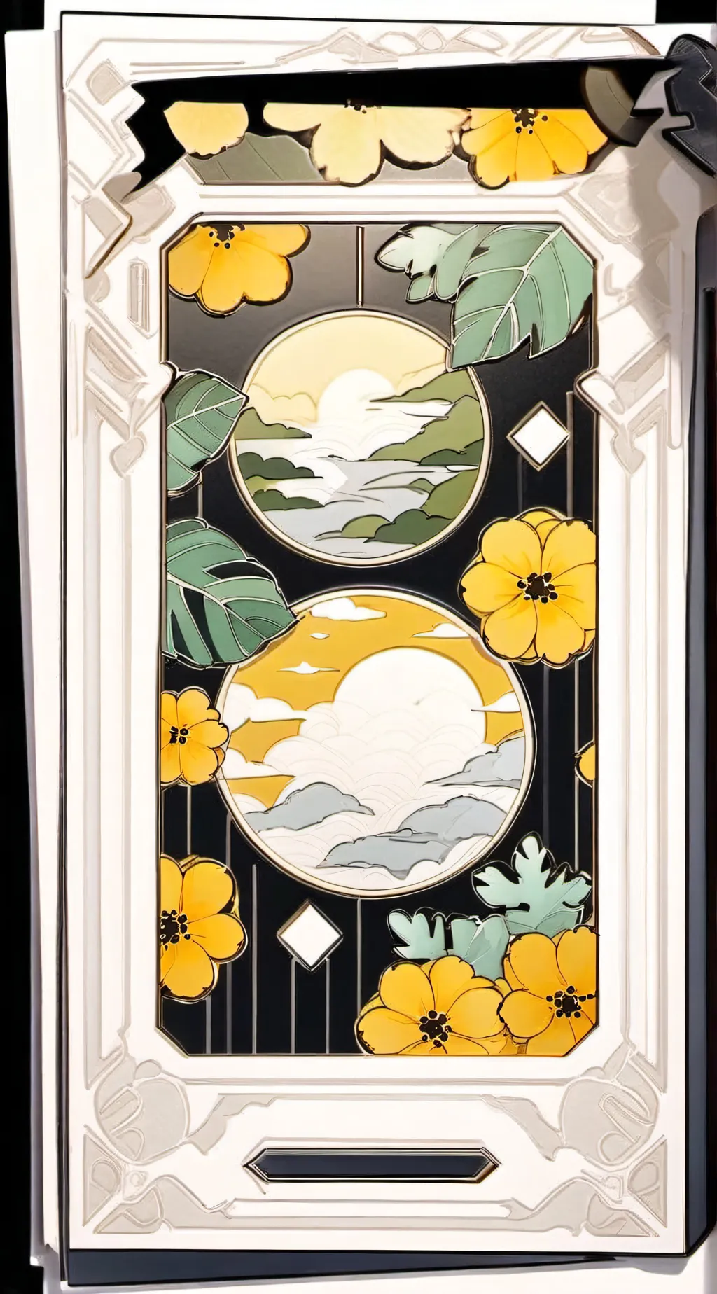 ai character: giant family  background