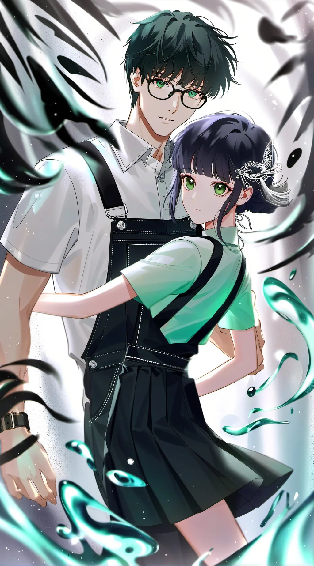 ai character: leo and amy background