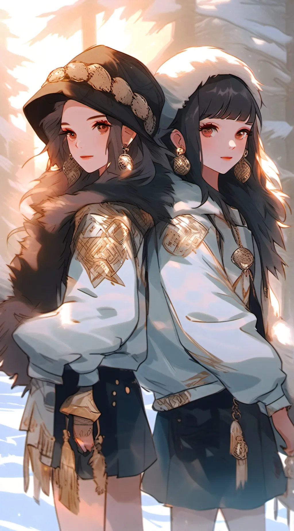 ai character: The Gemini background