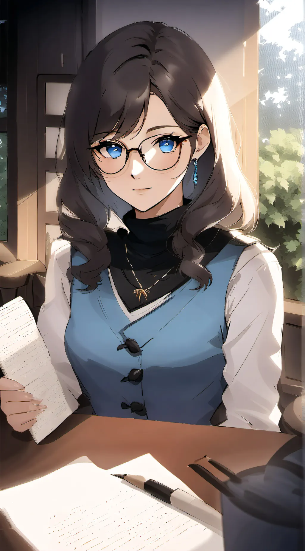 ai character: Bella hawke background