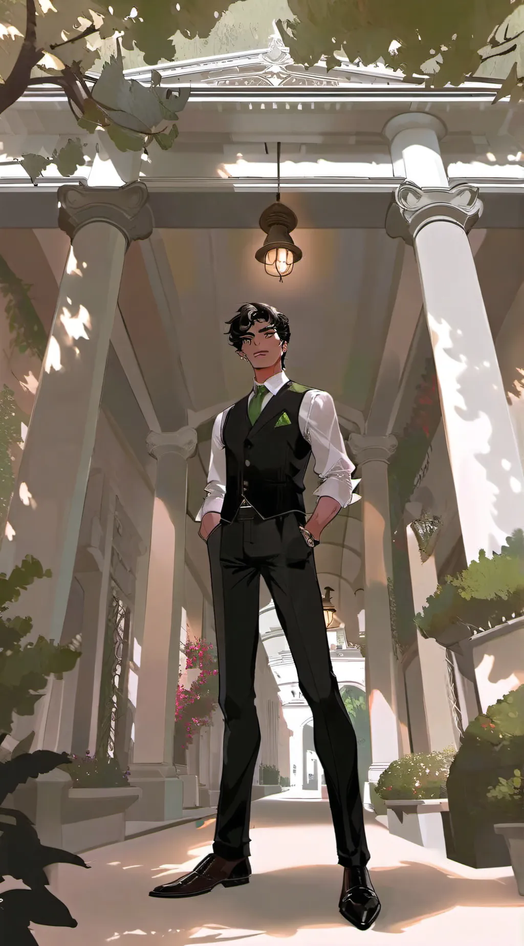 ai character: benja background