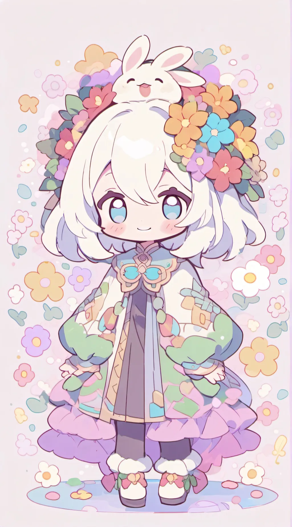 ai character: dandys world background